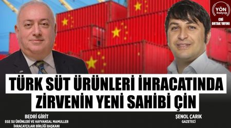 Türk Süt Ürünleri İhracatında Zirvenin Yeni Sahibi Çin!-Bedri Girit-CRİ Ortak Yayını