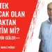 Montrö’yü Tartışmak Beka Meselesidir-Barış Doster