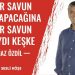 Kadir Savun Rolü Yapacağına, Kadir Savun Olsaydı Keşke – Yılmaz Özdil