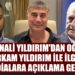 Binali Yıldırım’dan Oğlu ile ilgili İddialara Açıklama Geldi!