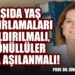Aşıda Yaş Sınırlamaları Kaldırılmalı, Gönüllüler Hızla Aşılanmalı! Prof. Dr. Sinem Akçalı