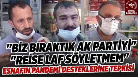 Sokak Röportajı: Esnafın Pandemi Desteklerine Tepkisi!