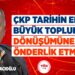 Ender Helvacıoğlu: “ÇKP Tarihin En Büyük Toplumsal Dönüşümüne Önderlik Etmiştir”