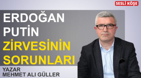Mehmet Ali Güller : Erdoğan – Putin zirvesinin sorunları