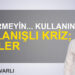 İbrahim Varlı:”‘Süpürmeyin… Kullanın’ Kullanışlı kriz; Elçiler”