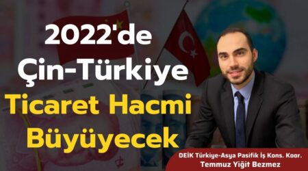 DEİK Türkiye-Asya Pasifik İş Konseyleri Koordinatörü Bezmez: “2022’de Çin-Türkiye Ticaret Hacmi Büyüyecek”