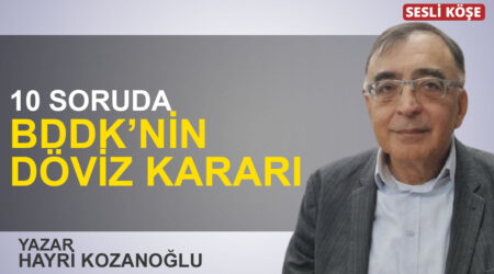 Hayri Kozanoğlu: “10 soruda BDDK’nin döviz kararı”
