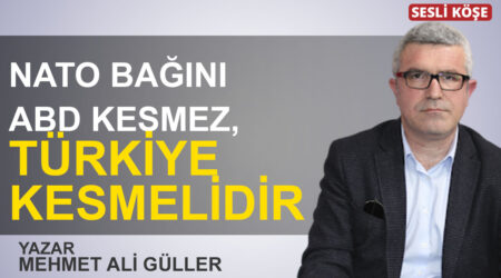 Mehmet Ali Güller: “NATO bağını ABD kesmez, Türkiye kesmelidir”