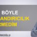 Barış Terkoğlu: “Ben böyle dolandırıcılık görmedim”