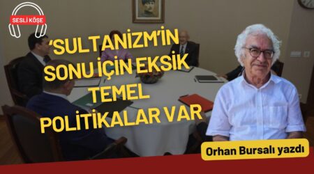 Orhan Bursalı: “‘Sultanizm’in sonu için eksik temel politikalar var”