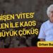 Orhan Bursalı: “Değişen ‘vites’ gelen ile kaos ve büyük çöküş”