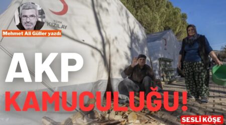 Güven Gürkan Öztan: “Halktan iktidara kırmızı kart”