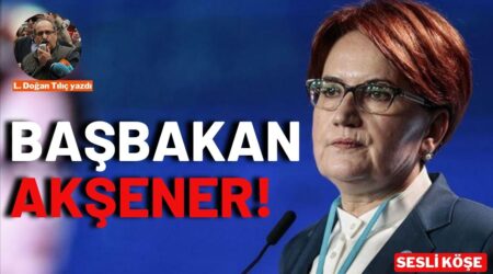L. Doğan Tılıç: “Başbakan Akşener!”